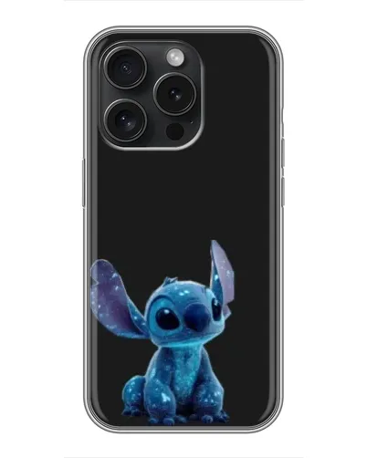 Чохол для Blackview Wave 9C з картинкою «Стіч на чорному»