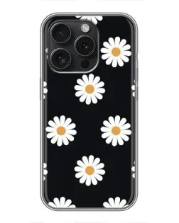 Чохол для Blackview Wave 9C з картинкою «Ромашки на чорному» Чохол для Blackview Wave 9C з картинкою «Ромашки на чорному»