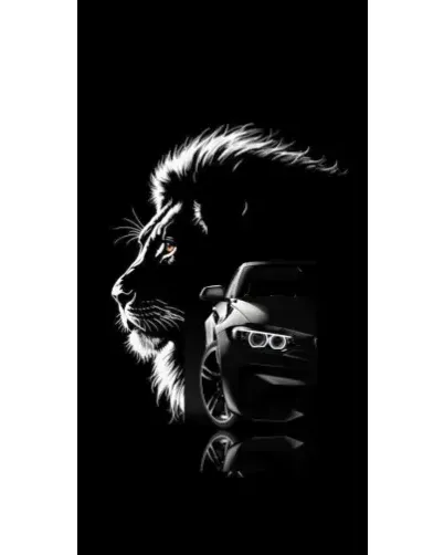 Чохол для Blackview з картинкою «BMW та лев»