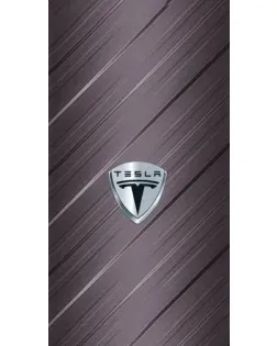 Чехол для Аксессуары для смарт гаджетов с картинкой «Металлическая текстура Tesla»