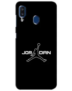 Чехол для Samsung Galaxy a20 2019 (A205F) с картинкой «Nike Pink Swirl»