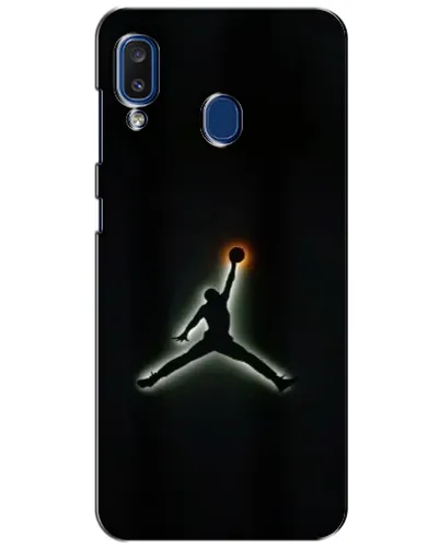 Чехол для Samsung Galaxy a20 2019 (A205F) с картинкой «Jordan Gradient Logo» Чехол для Samsung Galaxy a20 2019 (A205F) с картинкой «Jordan Gradient Logo»