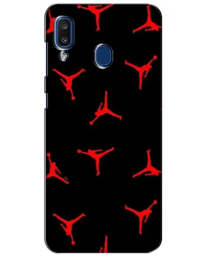 Чехол для Samsung Galaxy a20 2019 (A205F) с картинкой «Jordan Red Pattern» Чехол для Samsung Galaxy a20 2019 (A205F) с картинкой «Jordan Red Pattern»