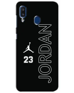 Чехол для Samsung Galaxy a20 2019 (A205F) с картинкой «Jordan Vertical»