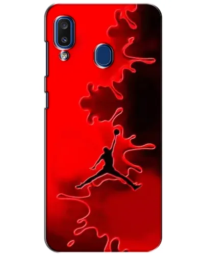 Чехол для Samsung Galaxy a20 2019 (A205F) с картинкой «Jordan Red Smoke» Чехол для Samsung Galaxy a20 2019 (A205F) с картинкой «Jordan Red Smoke»