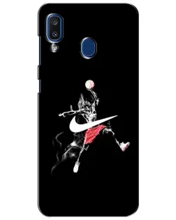 Чехол для Samsung Galaxy a20 2019 (A205F) с картинкой «Jordan Jumpman»