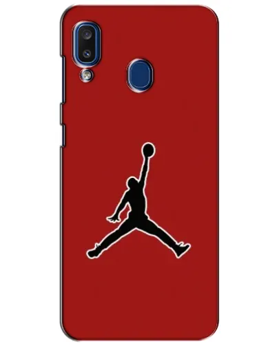 Чехол для Samsung Galaxy a20 2019 (A205F) с картинкой «Jordan Red Back» Чехол для Samsung Galaxy a20 2019 (A205F) с картинкой «Jordan Red Back»