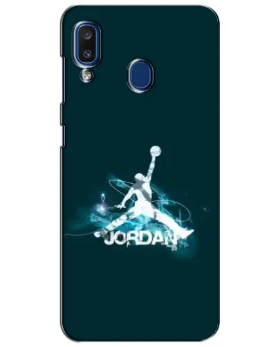 Чехол для Samsung Galaxy a20 2019 (A205F) с картинкой «Jordan Blue Fire» Чехол для Samsung Galaxy a20 2019 (A205F) с картинкой «Jordan Blue Fire»