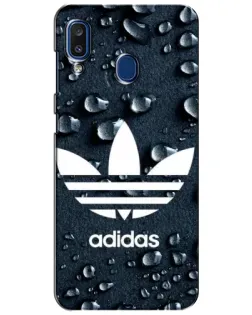 Чехол для Samsung Galaxy a20 2019 (A205F) с картинкой «Adidas Trefoil Blue» Чехол для Samsung Galaxy a20 2019 (A205F) с картинкой «Adidas Trefoil Blue»
