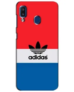 Чехол для Samsung Galaxy a20 2019 (A205F) с картинкой «Adidas Retro Block»