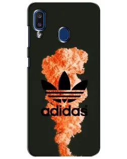 Чехол для Samsung Galaxy a20 2019 (A205F) с картинкой «Adidas Classic White»