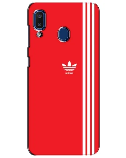 Чехол для Samsung Galaxy a20 2019 (A205F) с картинкой «Красный минимализм Adidas» Чехол для Samsung Galaxy a20 2019 (A205F) с картинкой «Красный минимализм Adidas»