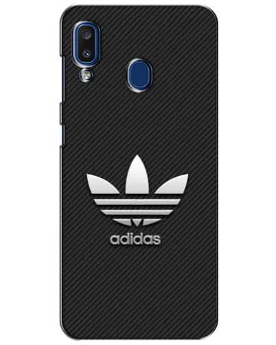 Чехол для Samsung Galaxy a20 2019 (A205F) с картинкой «Adidas Карбоновая текстура» Чехол для Samsung Galaxy a20 2019 (A205F) с картинкой «Adidas Карбоновая текстура»