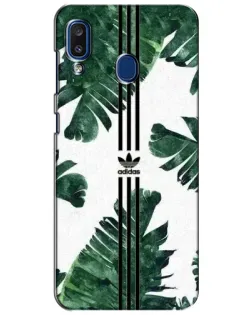 Чехол для Samsung Galaxy a20 2019 (A205F) с картинкой «Пальмовые листья адидас»