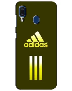 Чехол для Samsung Galaxy a20 2019 (A205F) с картинкой «Оливковый градиент Adidas»