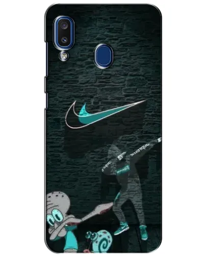 Чехол для Samsung Galaxy a20 2019 (A205F) с картинкой «Спортивный арт Nike» Чехол для Samsung Galaxy a20 2019 (A205F) с картинкой «Спортивный арт Nike»