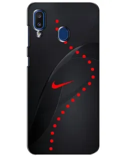 Чехол для Samsung Galaxy a20 2019 (A205F) с картинкой «Абстрактный дизайн Nike»