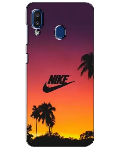 Чехол для Samsung Galaxy a20 2019 (A205F) с картинкой «Nike на закате солнца» Чехол для Samsung Galaxy a20 2019 (A205F) с картинкой «Nike на закате солнца»