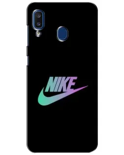 Чехол для Samsung Galaxy a20 2019 (A205F) с картинкой «Nike — городская ночь»