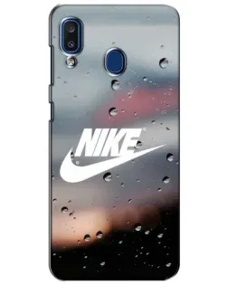 Чехол для Samsung Galaxy a20 2019 (A205F) с картинкой «Nike в стиле ретро»