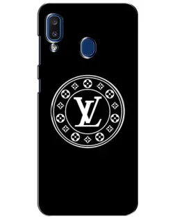 Чехол для Samsung Galaxy a20 2019 (A205F) с картинкой «LV — печать стиля»