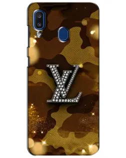 Чехол для Samsung Galaxy a20 2019 (A205F) с картинкой «Камуфляжный Louis Vuitton»