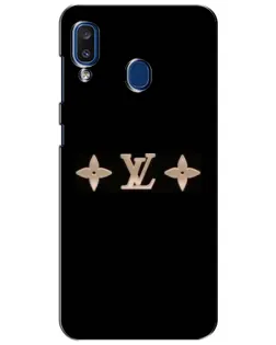 Чехол для Samsung Galaxy a20 2019 (A205F) с картинкой «Louis Vuitton — минимализм»