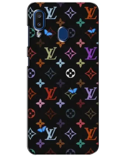 Чехол для Samsung Galaxy a20 2019 (A205F) с картинкой «Цветная монограмма LV» Чехол для Samsung Galaxy a20 2019 (A205F) с картинкой «Цветная монограмма LV»