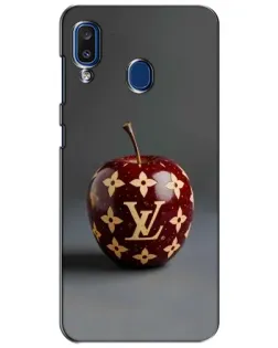 Чехол для Samsung Galaxy a20 2019 (A205F) с картинкой «Красное яблоко LV»