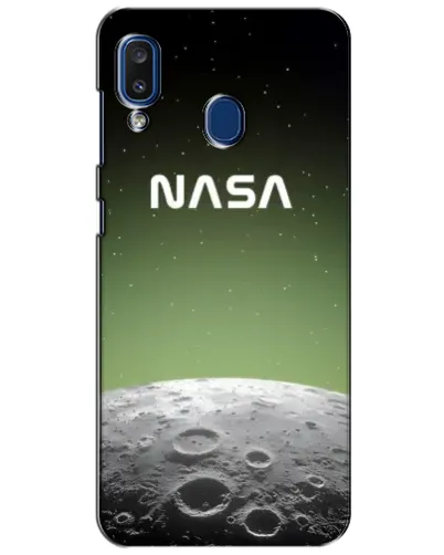 Чехол для Samsung Galaxy a20 2019 (A205F) с картинкой «NASA — лунный градиент» Чехол для Samsung Galaxy a20 2019 (A205F) с картинкой «NASA — лунный градиент»
