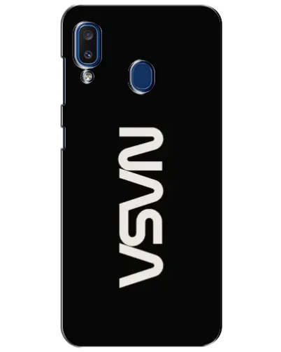 Чехол для Samsung Galaxy a20 2019 (A205F) с картинкой «NASA — вертикальный логотип» Чехол для Samsung Galaxy a20 2019 (A205F) с картинкой «NASA — вертикальный логотип»