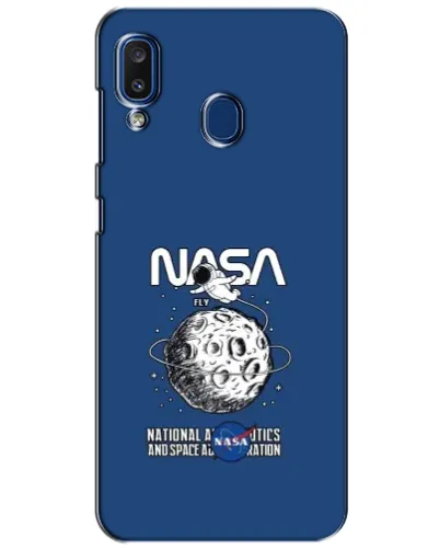 Чехол для Samsung Galaxy a20 2019 (A205F) с картинкой «NASA — лунная миссия» Чехол для Samsung Galaxy a20 2019 (A205F) с картинкой «NASA — лунная миссия»