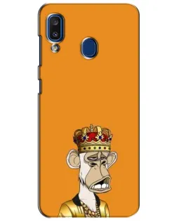 Чехол для Samsung Galaxy a20 2019 (A205F) с картинкой «Золотая обезьяна Bored Ape»