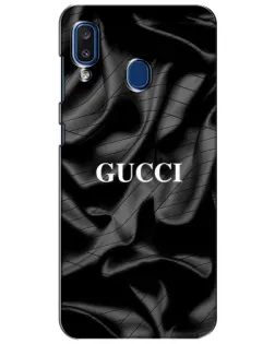 Чехол для Samsung Galaxy a20 2019 (A205F) с картинкой «Gucci — шелковые волны»