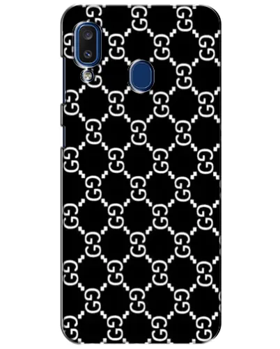 Чехол для Samsung Galaxy a20 2019 (A205F) с картинкой «Gucci — сетчатый паттерн» Чехол для Samsung Galaxy a20 2019 (A205F) с картинкой «Gucci — сетчатый паттерн»
