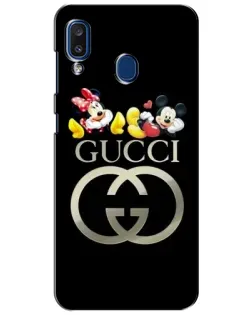 Чехол для Samsung Galaxy a20 2019 (A205F) с картинкой «Gucci — герои Disney»