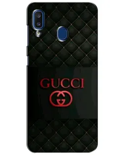 Чехол для Samsung Galaxy a20 2019 (A205F) с картинкой «Gucci — стеганый черный»