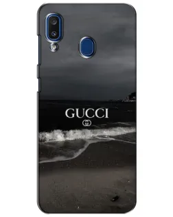 Чехол для Samsung Galaxy a20 2019 (A205F) с картинкой «Gucci — морской прибой»