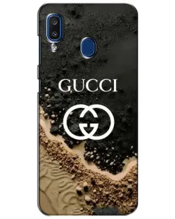 Чехол для Samsung Galaxy a20 2019 (A205F) с картинкой «Gucci — песчаные дюны»