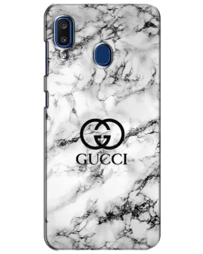 Чехол для Samsung Galaxy a20 2019 (A205F) с картинкой «Gucci — мраморный шик» Чехол для Samsung Galaxy a20 2019 (A205F) с картинкой «Gucci — мраморный шик»