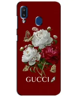 Чехол для Samsung Galaxy a20 2019 (A205F) с картинкой «Gucci —  сад»