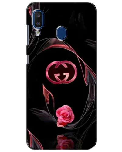 Чехол для Samsung Galaxy a20 2019 (A205F) с картинкой «Gucci — неоновая роза» Чехол для Samsung Galaxy a20 2019 (A205F) с картинкой «Gucci — неоновая роза»