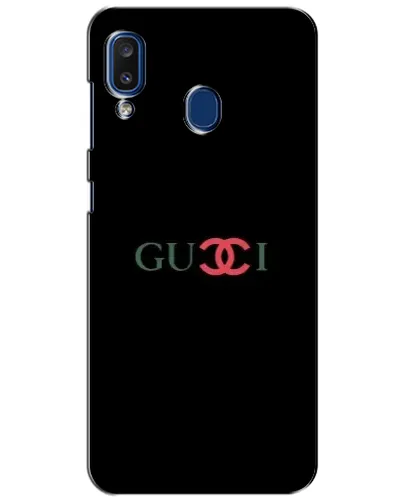 Чехол для Samsung Galaxy a20 2019 (A205F) с картинкой «Gucci — красный градиент» Чехол для Samsung Galaxy a20 2019 (A205F) с картинкой «Gucci — красный градиент»