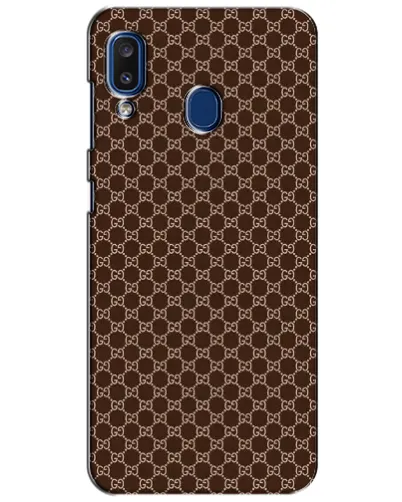 Чохол для Samsung Galaxy a20 2019 (A205F) з картинкою «Gucci — шоколадна сітка» Чохол для Samsung Galaxy a20 2019 (A205F) з картинкою «Gucci — шоколадна сітка»