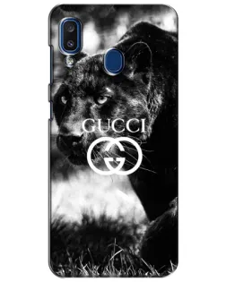 Чохол для Samsung Galaxy a20 2019 (A205F) з картинкою «Gucci — дика природа»