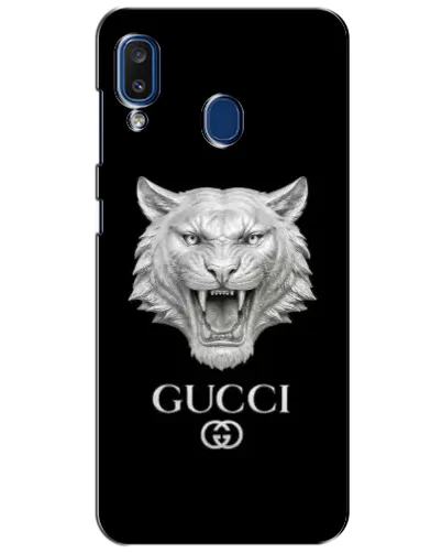 Чохол для Samsung Galaxy a20 2019 (A205F) з картинкою «Gucci — срібний лев» Чохол для Samsung Galaxy a20 2019 (A205F) з картинкою «Gucci — срібний лев»
