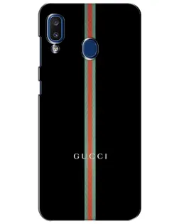Чохол для Samsung Galaxy a20 2019 (A205F) з картинкою «Gucci — строга лінія»