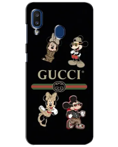 Чохол для Samsung Galaxy a20 2019 (A205F) з картинкою «Gucci — герої Disney та монограма» Чохол для Samsung Galaxy a20 2019 (A205F) з картинкою «Gucci — герої Disney та монограма»