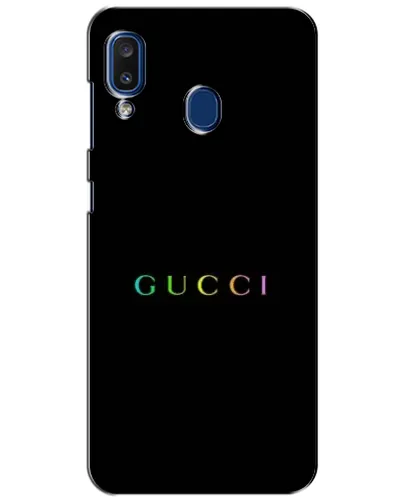 Чохол для Samsung Galaxy a20 2019 (A205F) з картинкою «Gucci — неоновий мінімалізм» Чохол для Samsung Galaxy a20 2019 (A205F) з картинкою «Gucci — неоновий мінімалізм»
