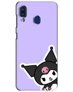 Чехол для Samsung Galaxy a20 2019 (A205F) с картинкой «Забавная Kuromi»